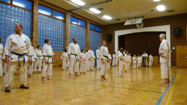 Gürtelprüfung/Training Februar 2012