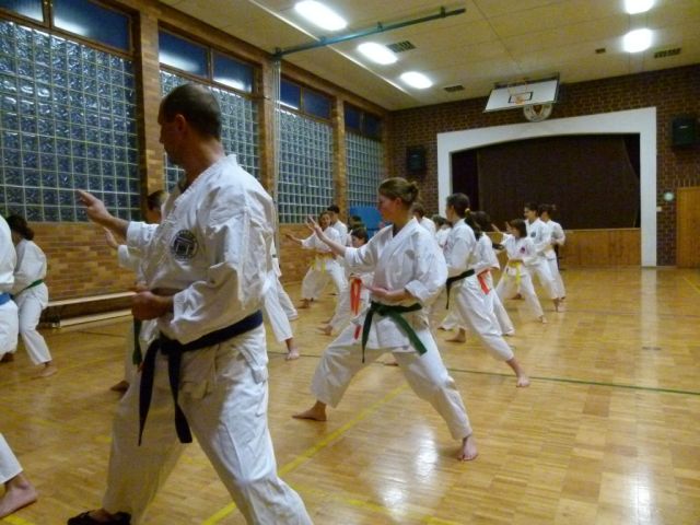 Gürtelprüfung/Training Februar 2012