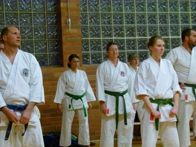 Gürtelprüfung/Training Februar 2012