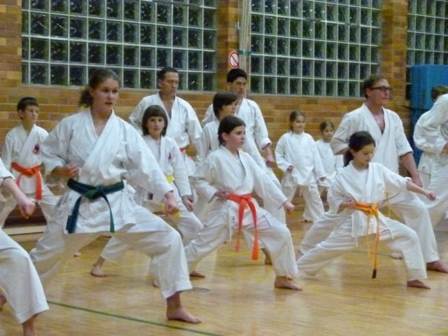 Gürtelprüfung/Training Februar 2012