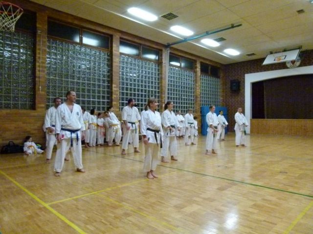 Gürtelprüfung/Training Februar 2012