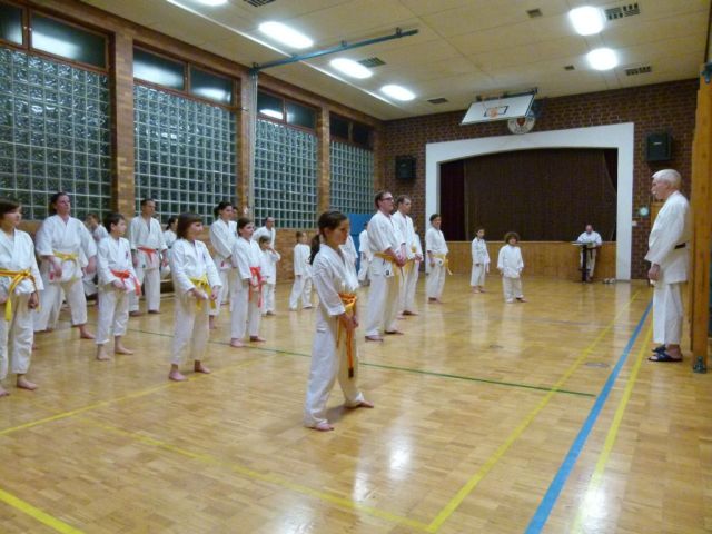 Gürtelprüfung/Training Februar 2012
