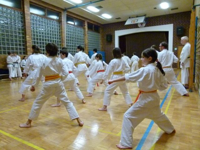 Gürtelprüfung/Training Februar 2012