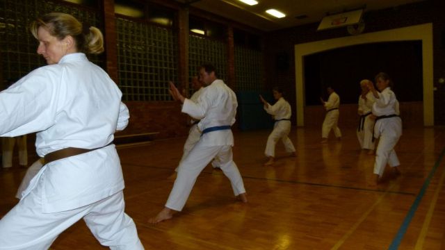 Gürtelprüfung/Training Februar 2012