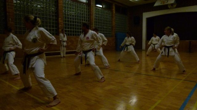 Gürtelprüfung/Training Februar 2012